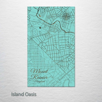 Mount Rainier, Maryland Street Map