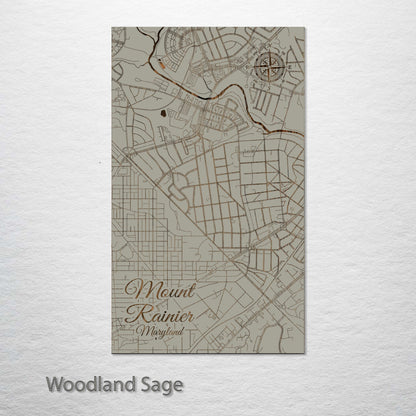 Mount Rainier, Maryland Street Map