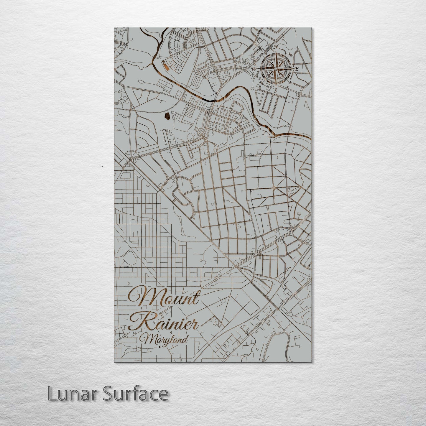 Mount Rainier, Maryland Street Map