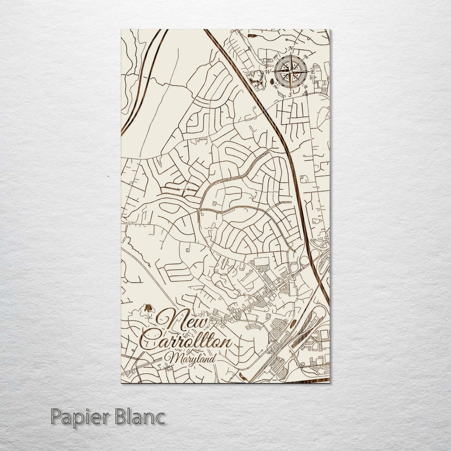 New Carrollton, Maryland Street Map