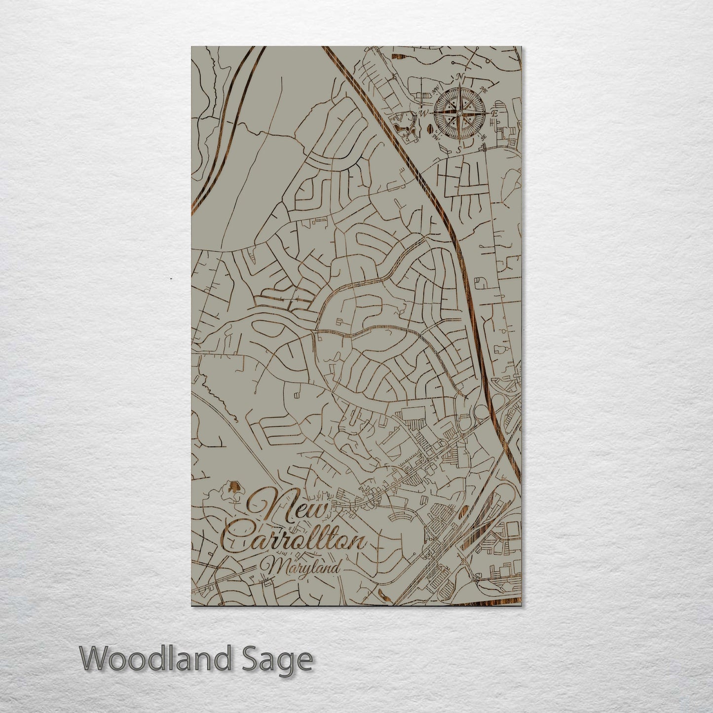 New Carrollton, Maryland Street Map