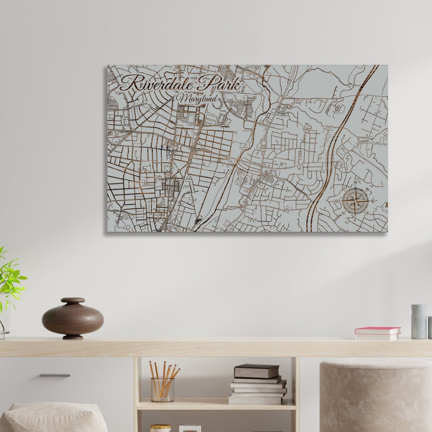 Riverdale Park, Maryland Street Map