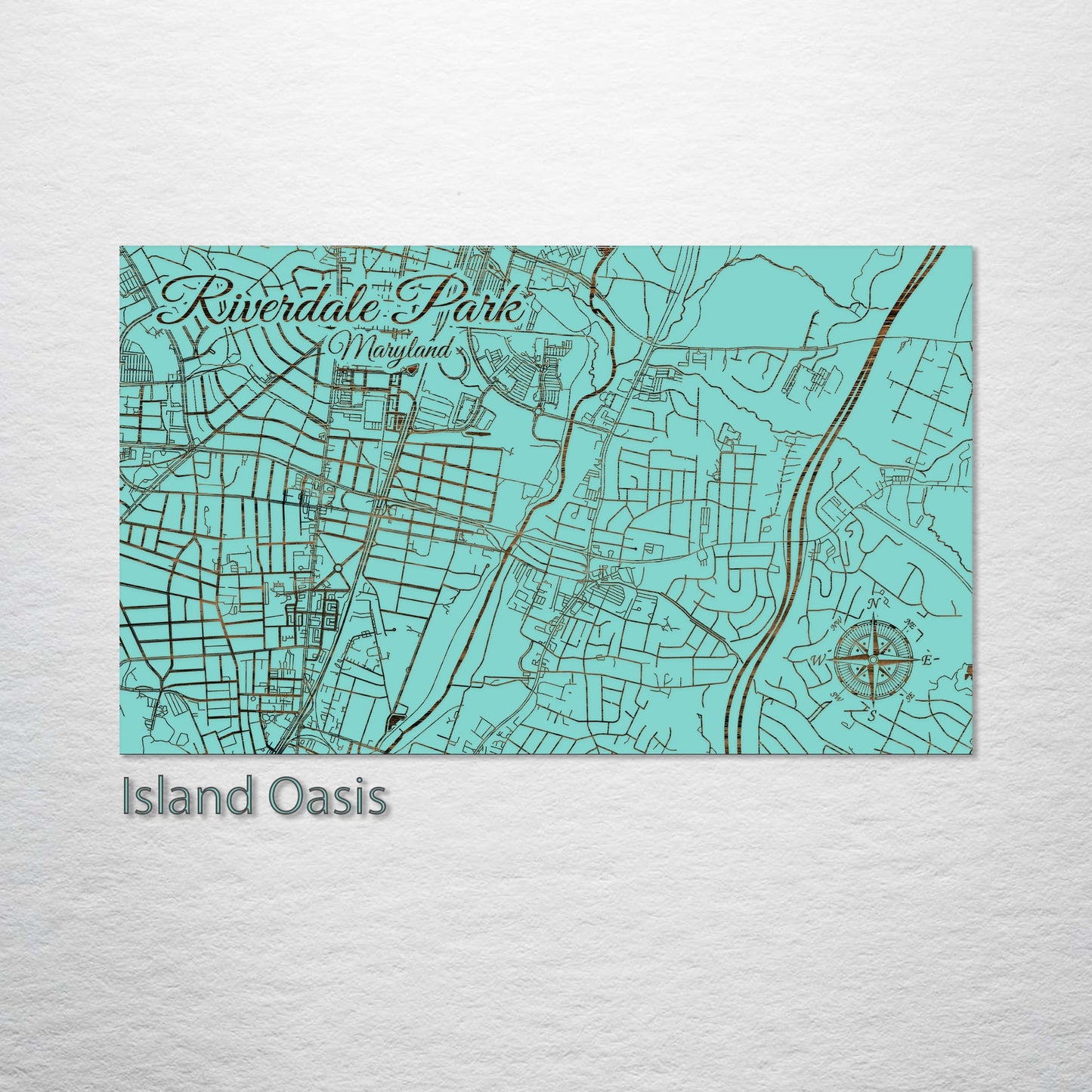 Riverdale Park, Maryland Street Map