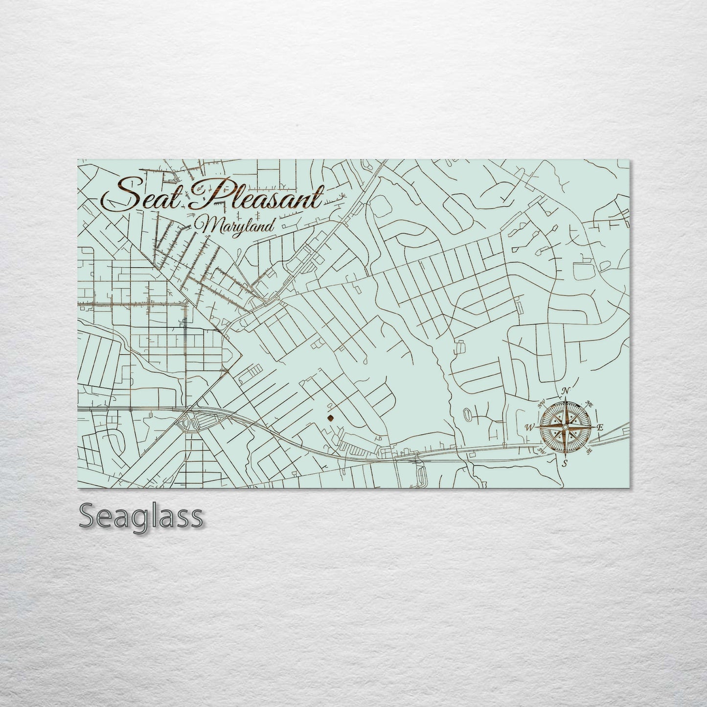 Seat Pleasant, Maryland Street Map