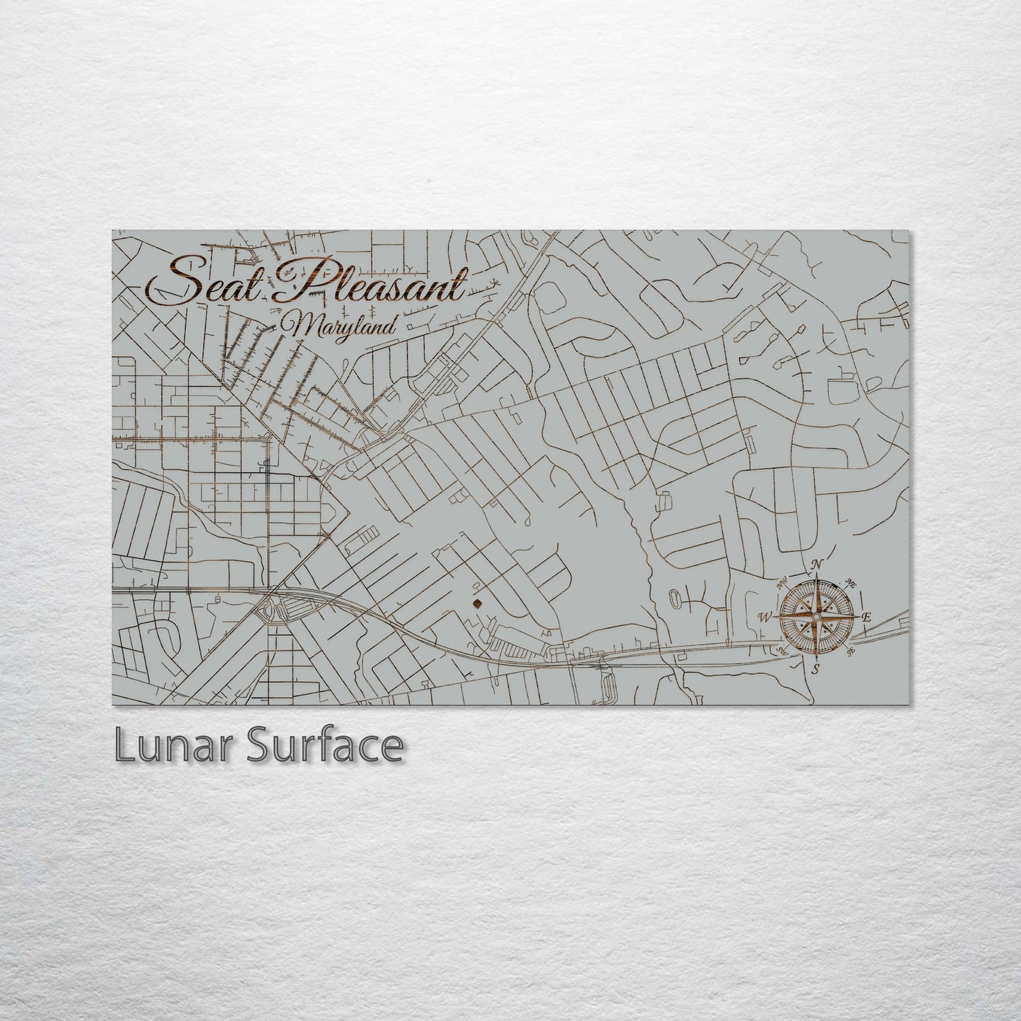 Seat Pleasant, Maryland Street Map