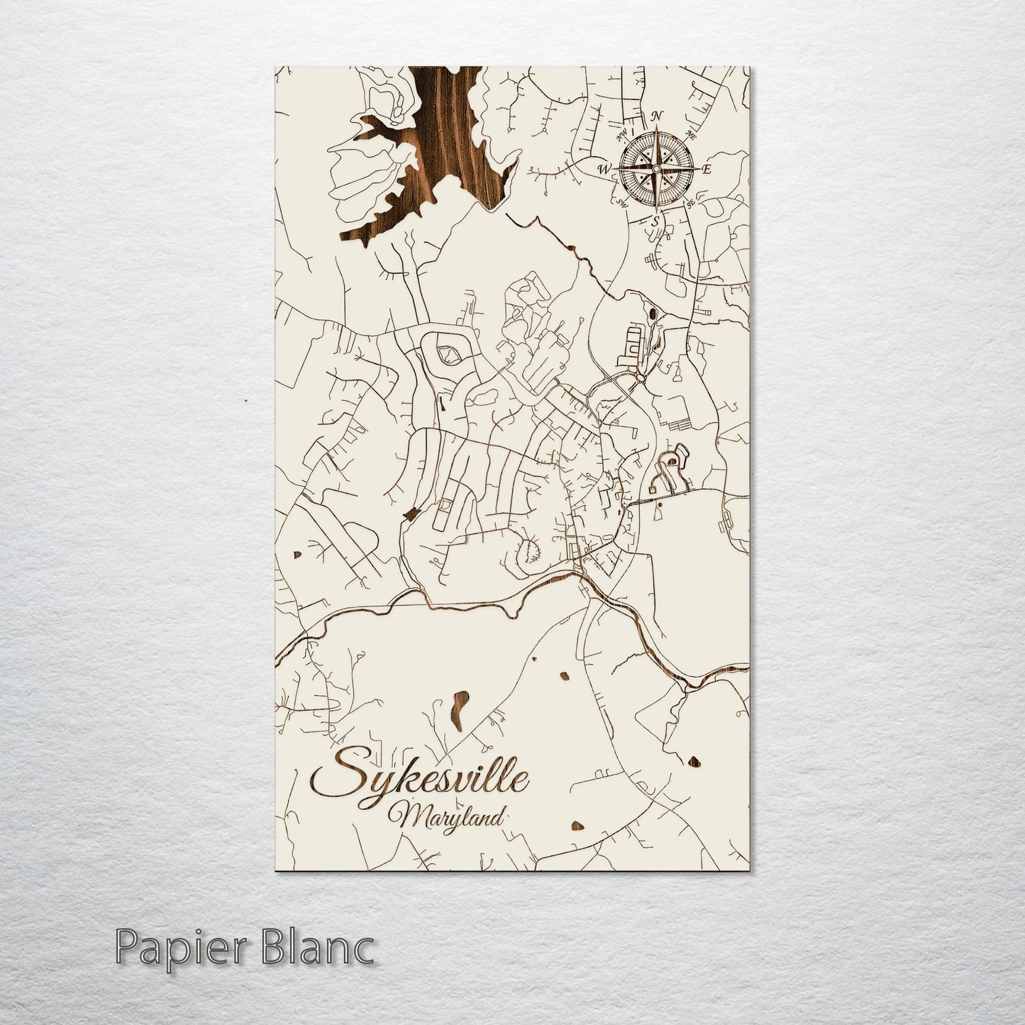 Sykesville, Maryland Street Map
