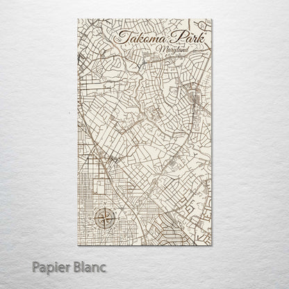 Takoma Park, Maryland Street Map