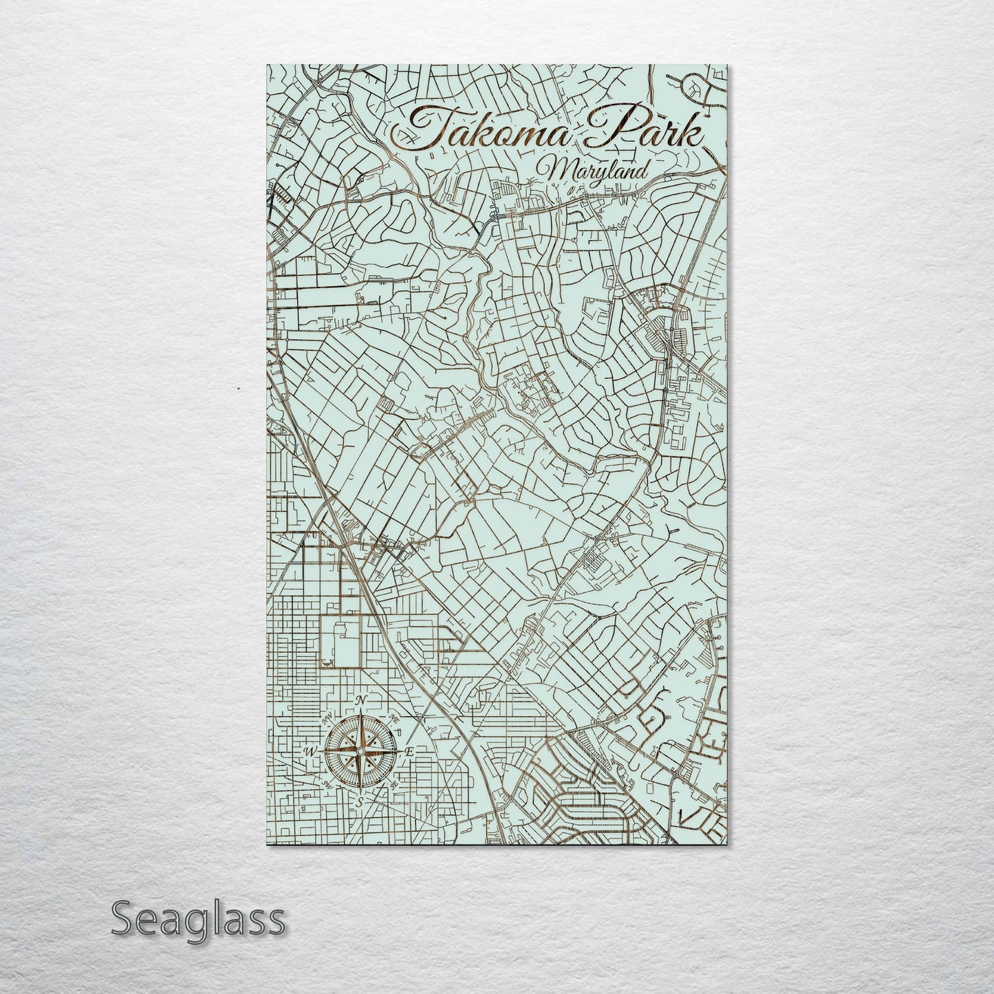 Takoma Park, Maryland Street Map