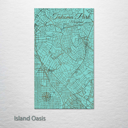 Takoma Park, Maryland Street Map