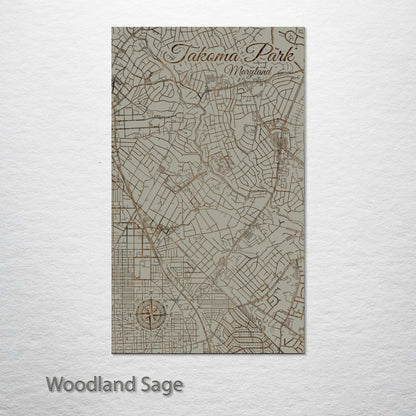 Takoma Park, Maryland Street Map