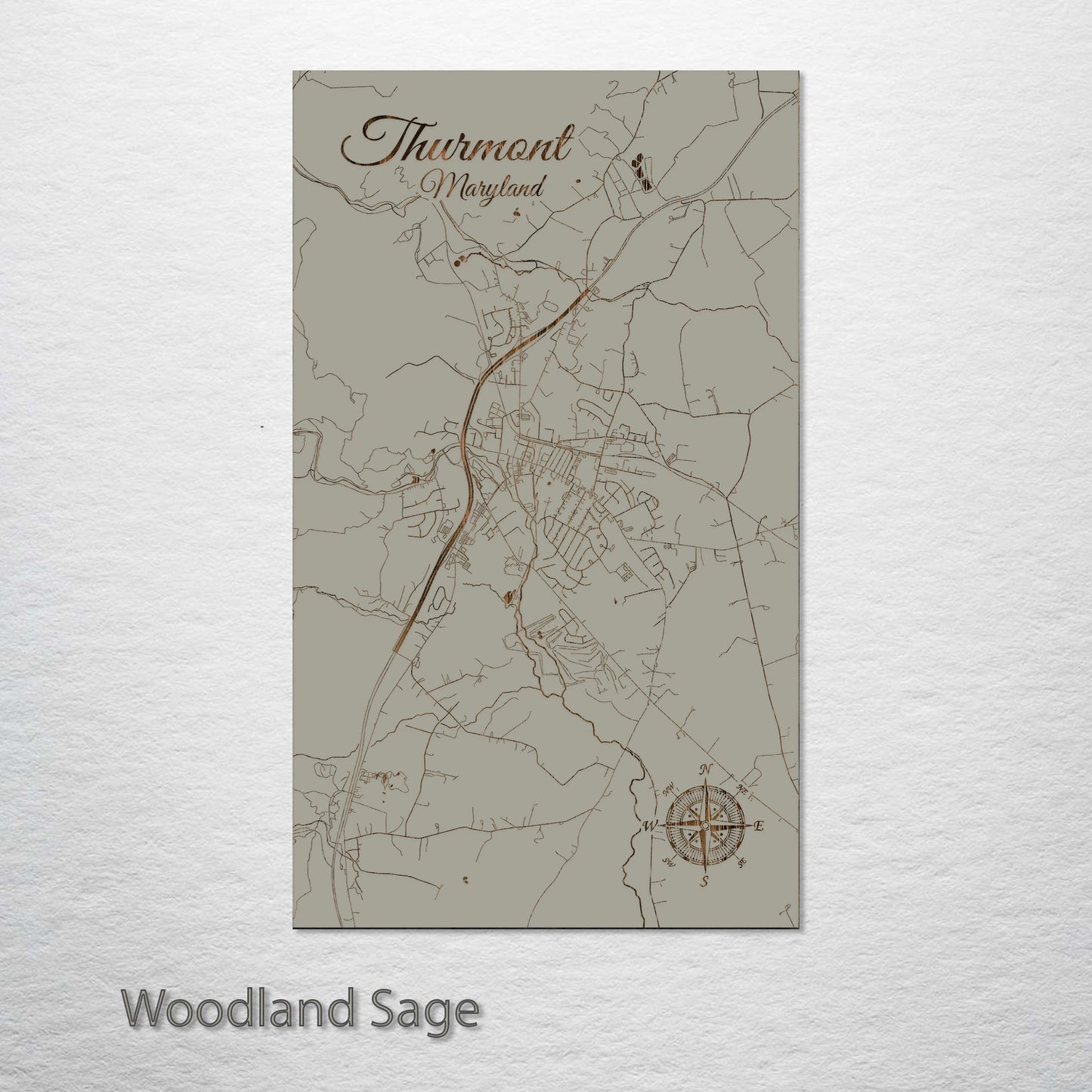 Thurmont, Maryland Street Map
