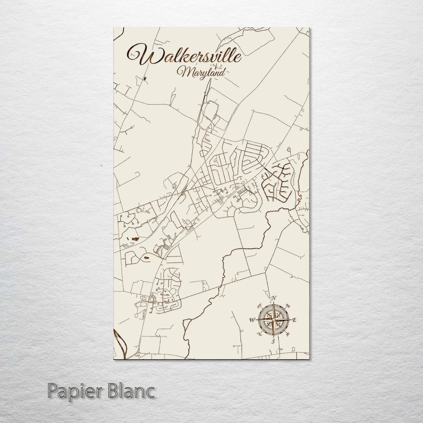 Walkersville, Maryland Street Map