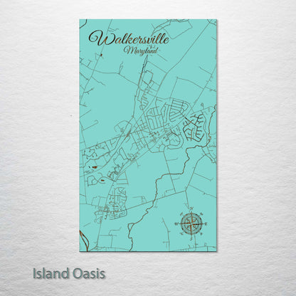 Walkersville, Maryland Street Map