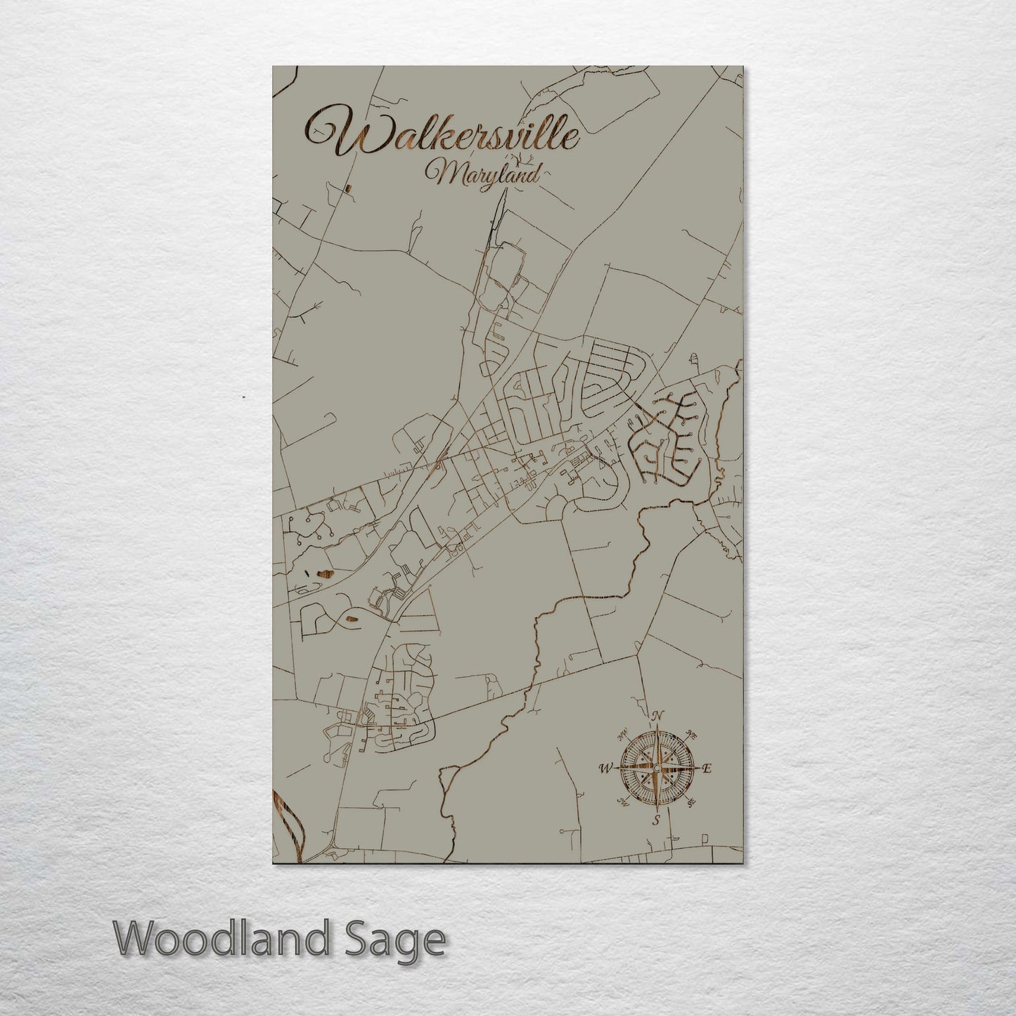 Walkersville, Maryland Street Map