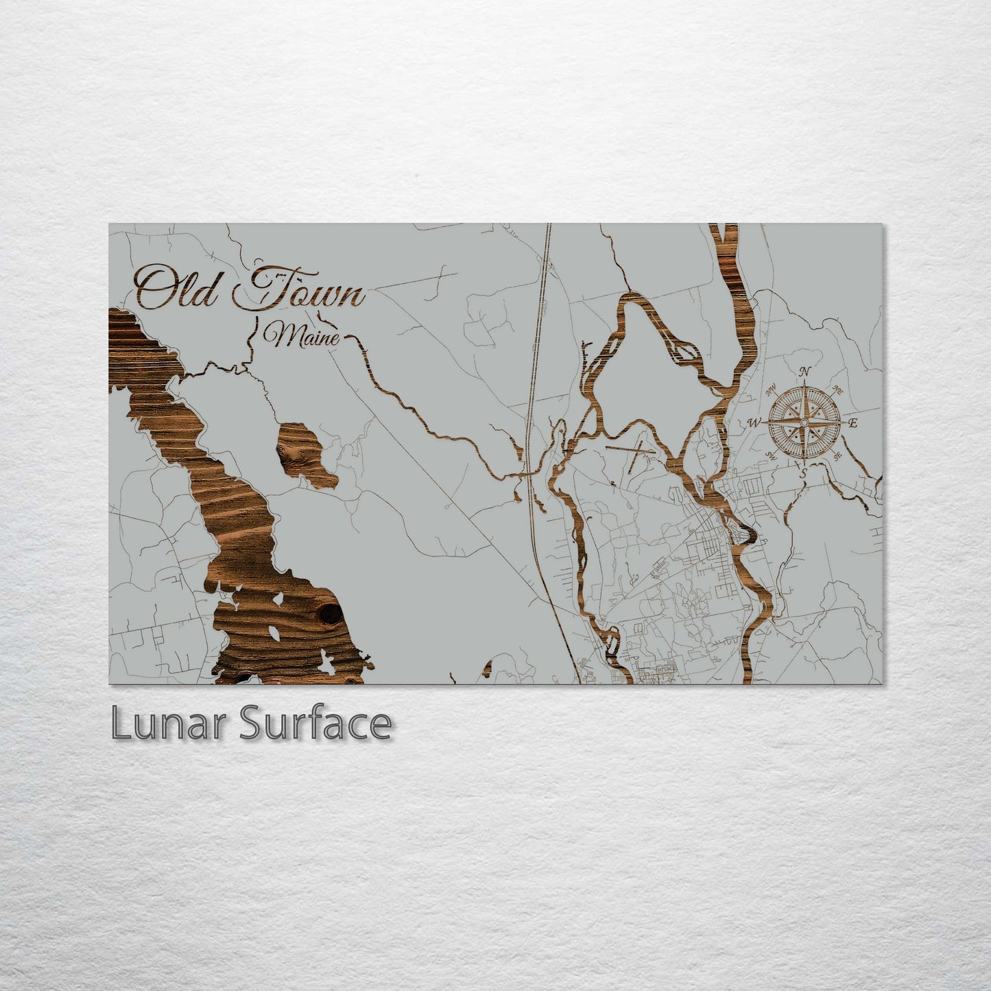 Old Town, Maine Street Map