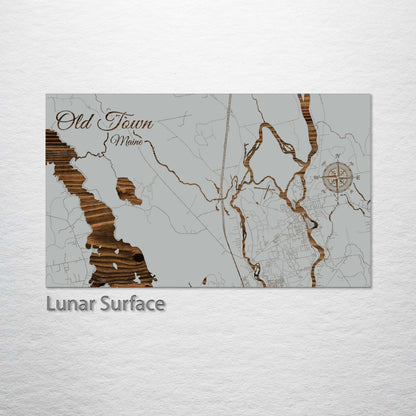 Old Town, Maine Street Map