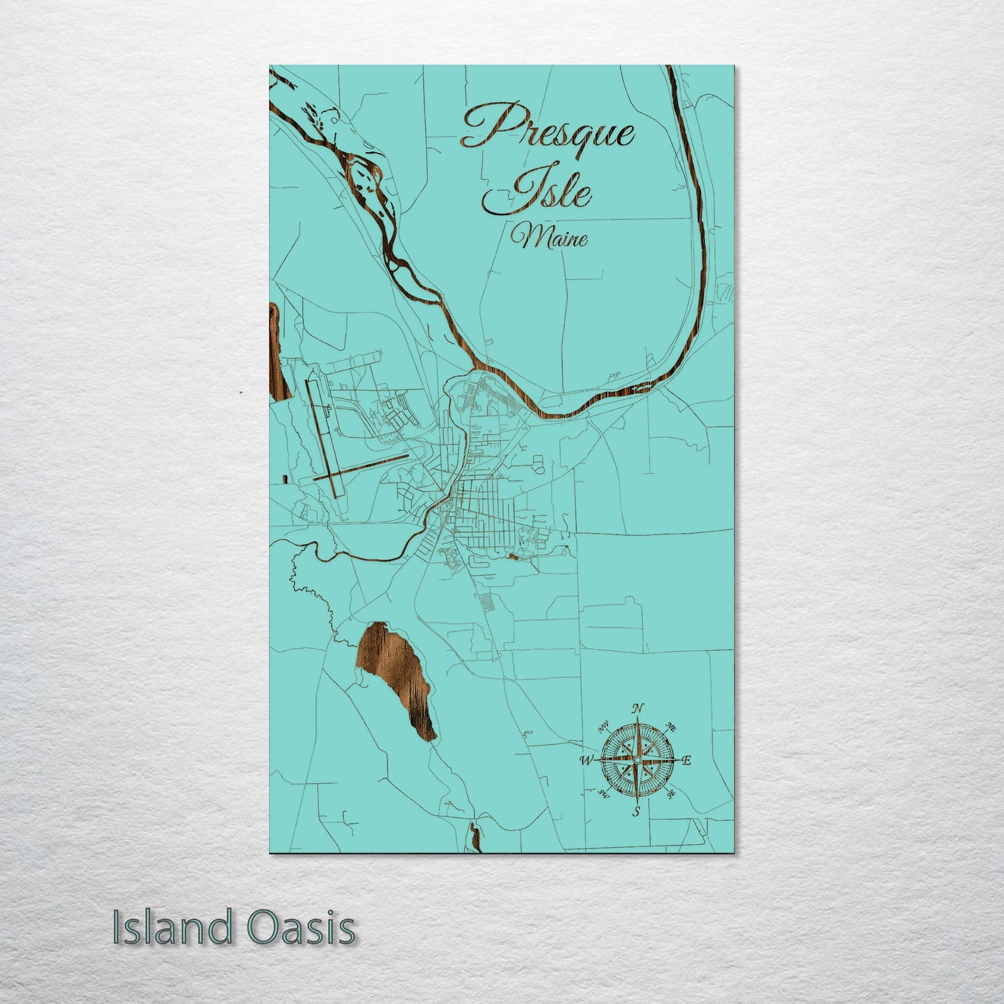 Presque Isle, Maine Street Map