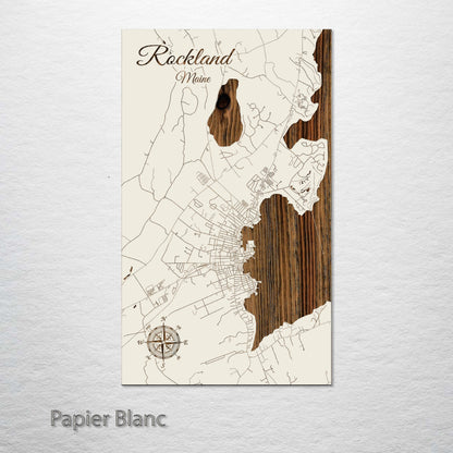 Rockland, Maine Street Map