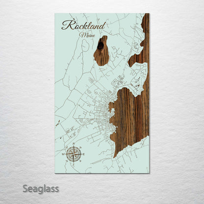 Rockland, Maine Street Map