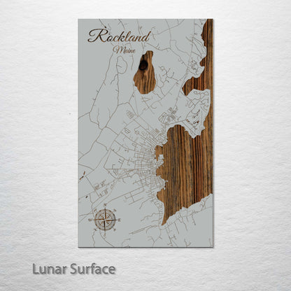 Rockland, Maine Street Map