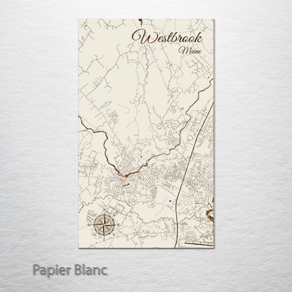 Westbrook, Maine Street Map