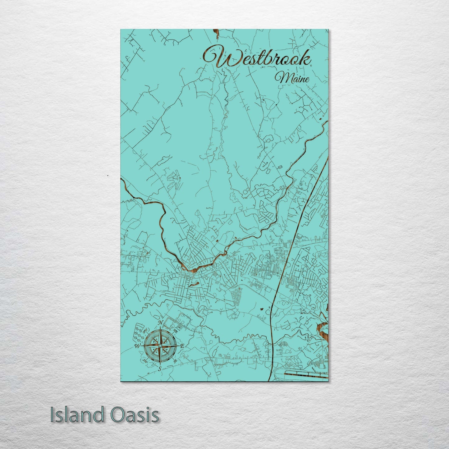 Westbrook, Maine Street Map