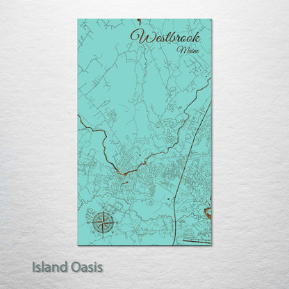 Westbrook, Maine Street Map