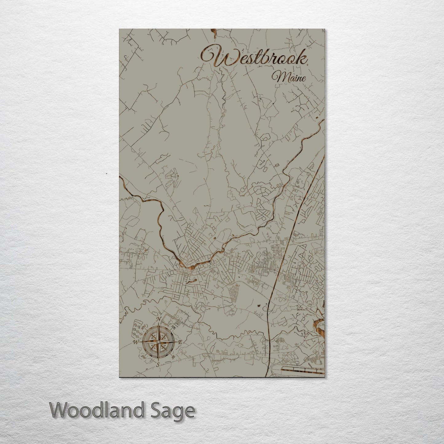 Westbrook, Maine Street Map