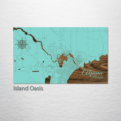 Alpena, Michigan Street Map