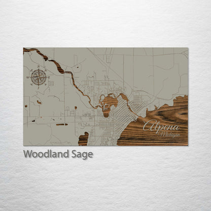 Alpena, Michigan Street Map