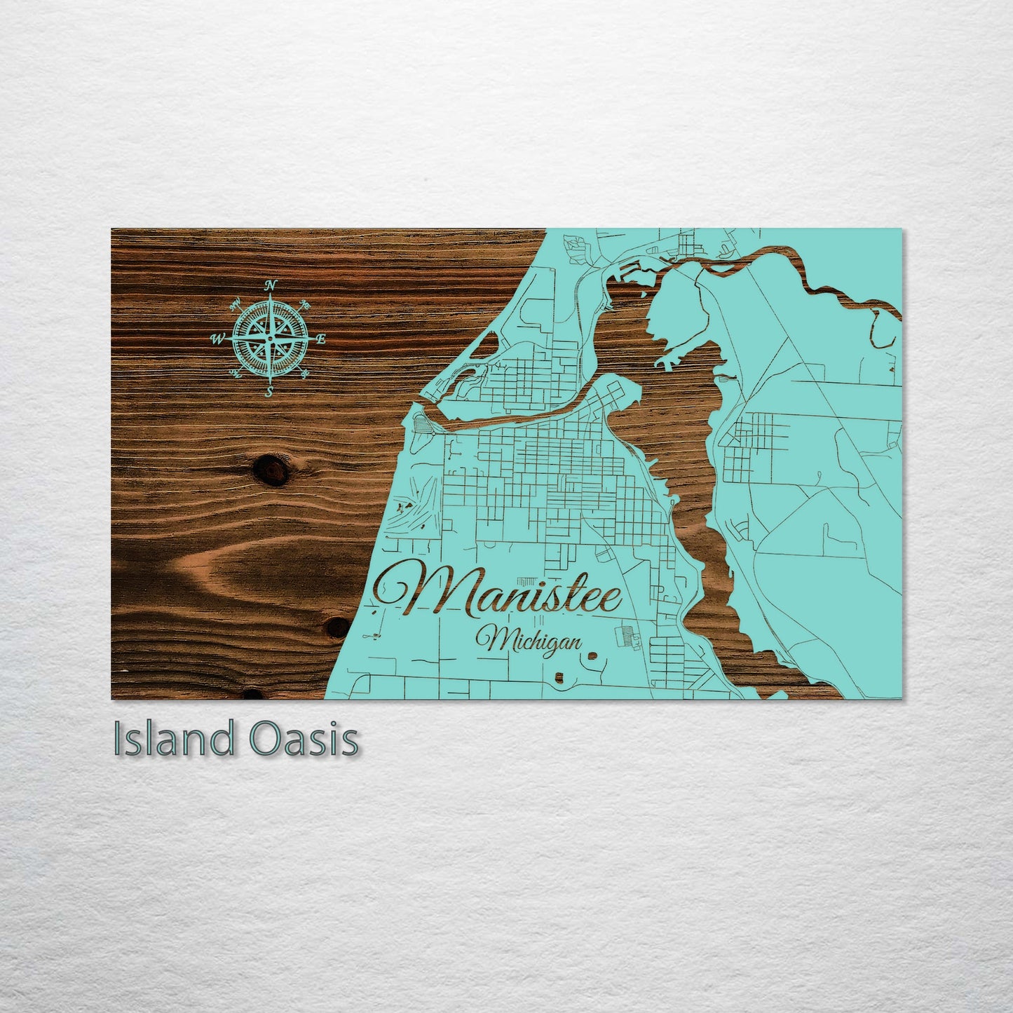Manistee, Michigan Street Map
