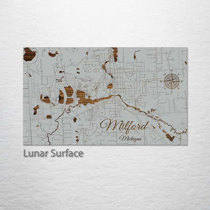 Milford, Michigan Street Map