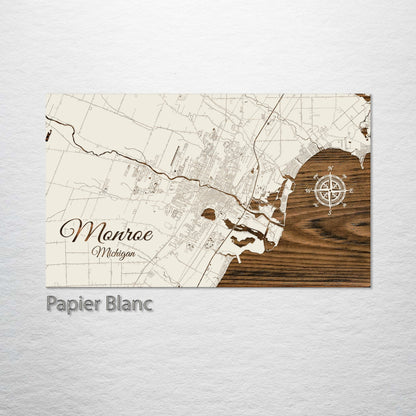 Monroe, Michigan Street Map