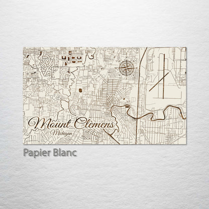 Mount Clemens, Michigan Street Map