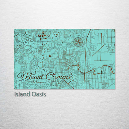 Mount Clemens, Michigan Street Map