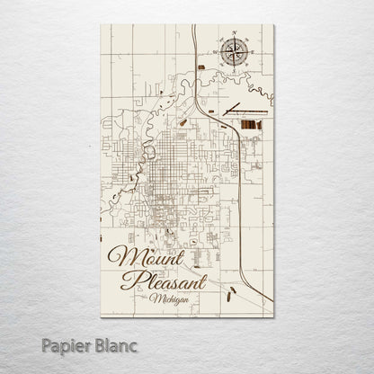 Mount Pleasant, Michigan Street Map