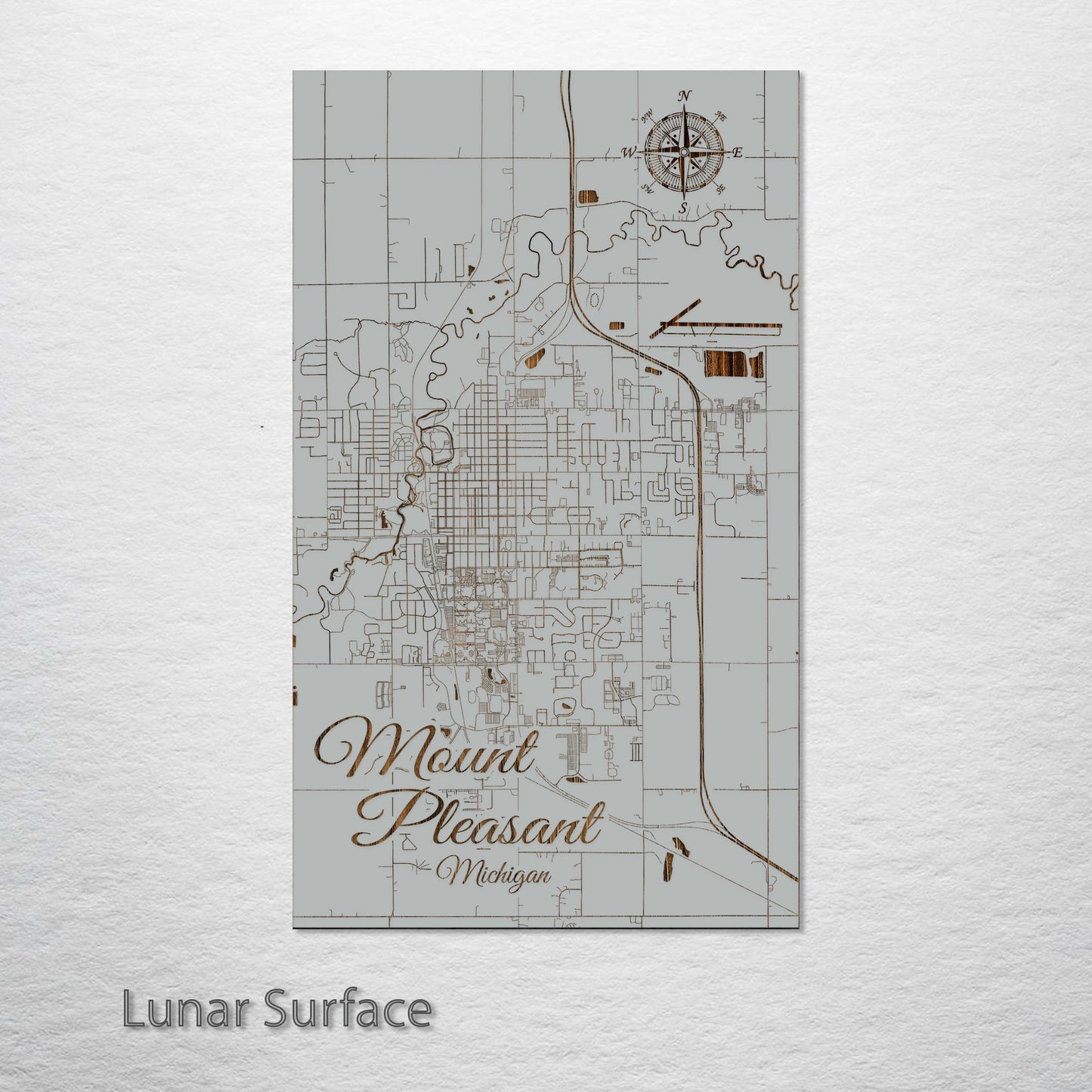 Mount Pleasant, Michigan Street Map