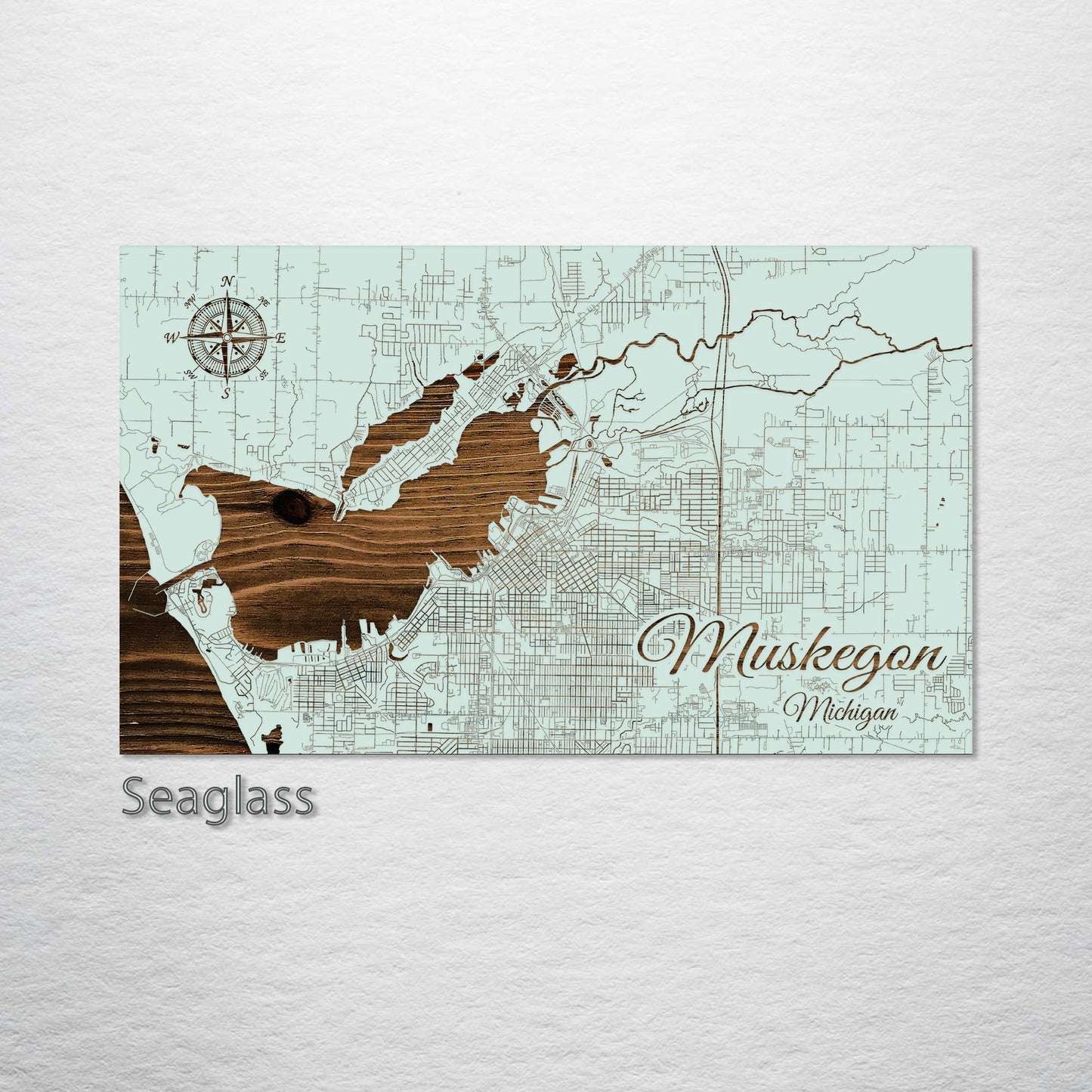 Muskegon, Michigan Street Map