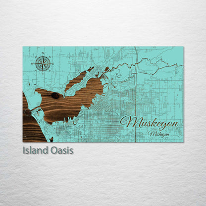 Muskegon, Michigan Street Map