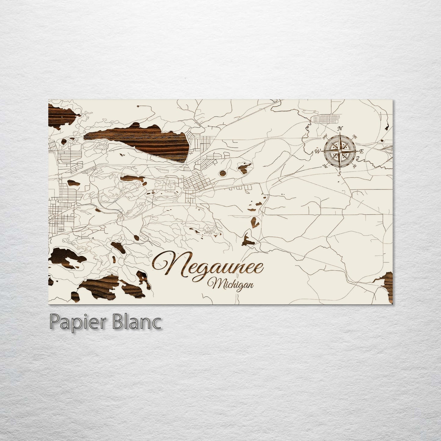 Negaunee, Michigan Street Map