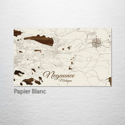 Negaunee, Michigan Street Map