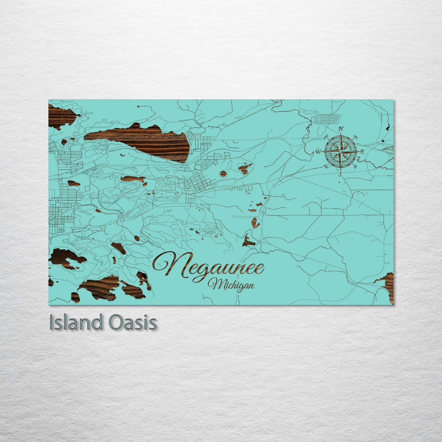 Negaunee, Michigan Street Map