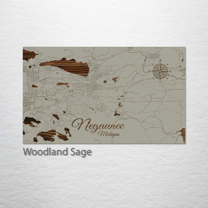 Negaunee, Michigan Street Map