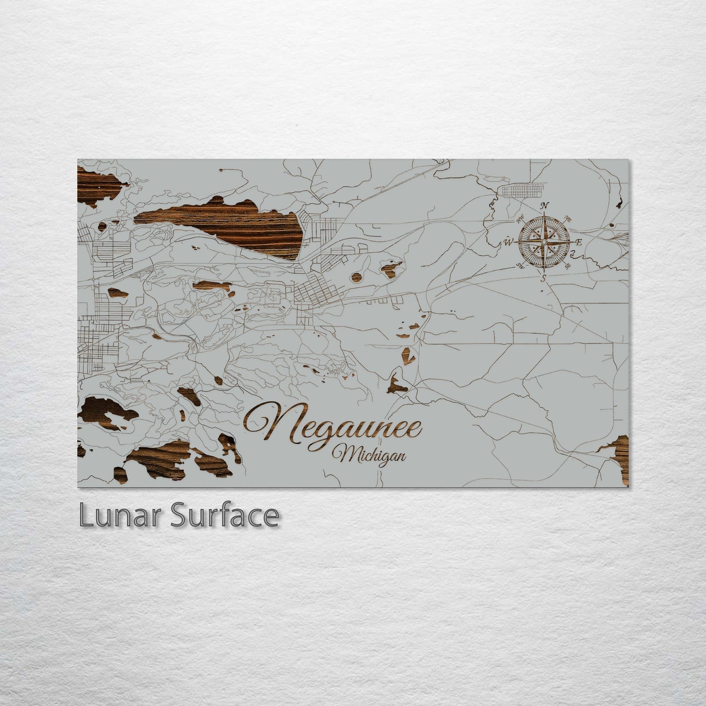 Negaunee, Michigan Street Map