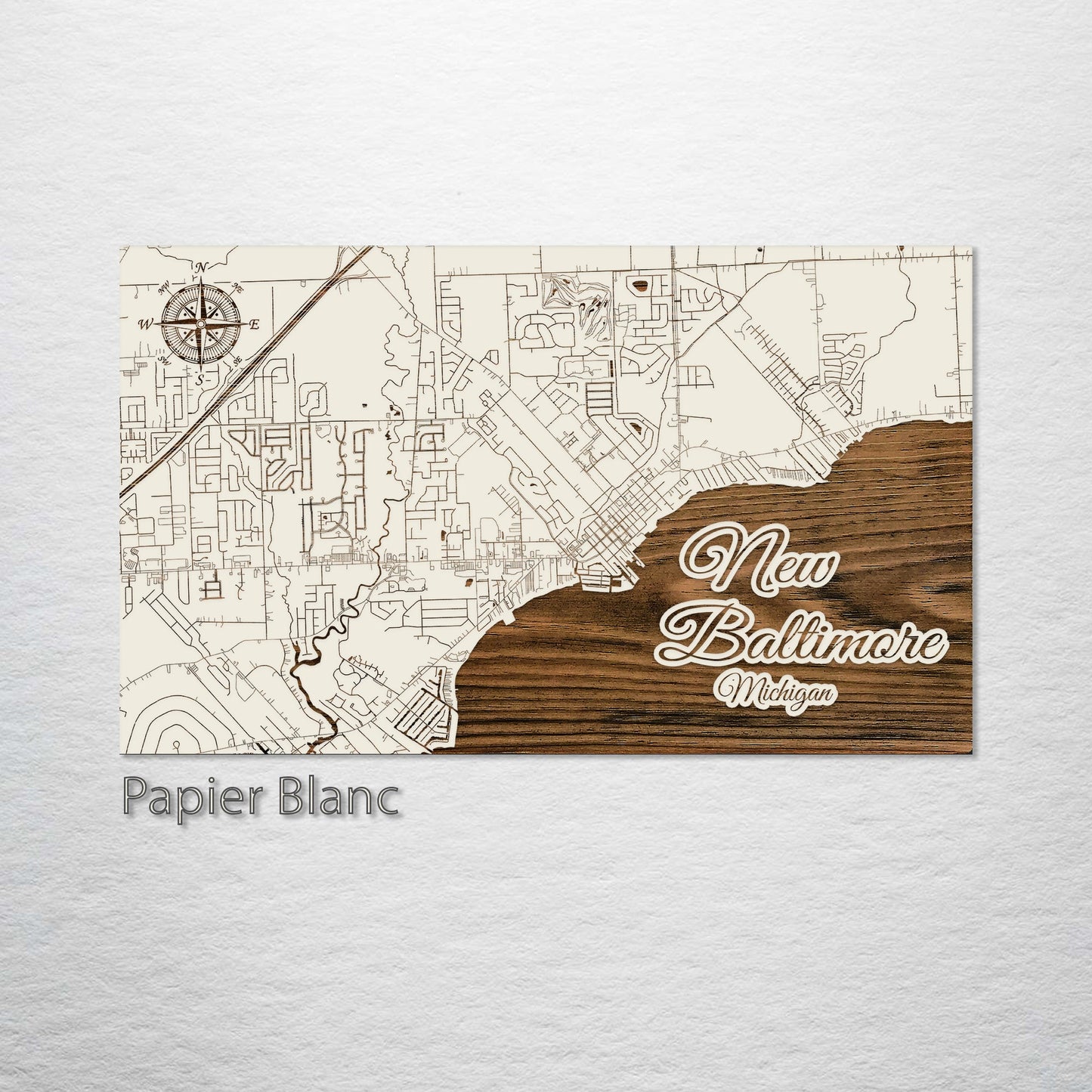 New Baltimore, Michigan Street Map