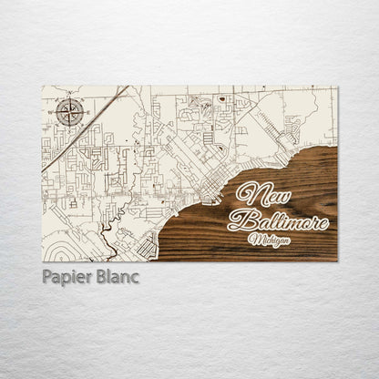 New Baltimore, Michigan Street Map