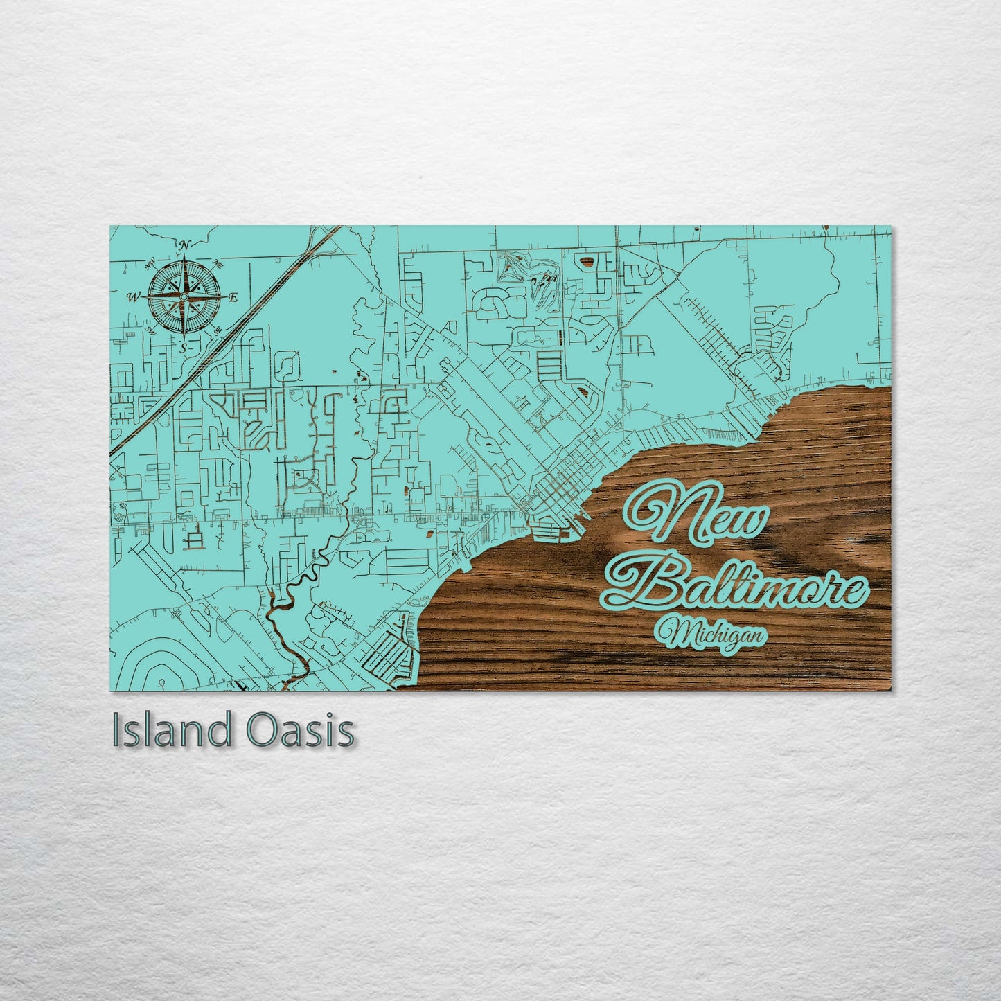 New Baltimore, Michigan Street Map