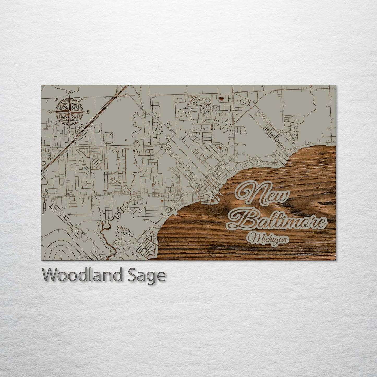 New Baltimore, Michigan Street Map