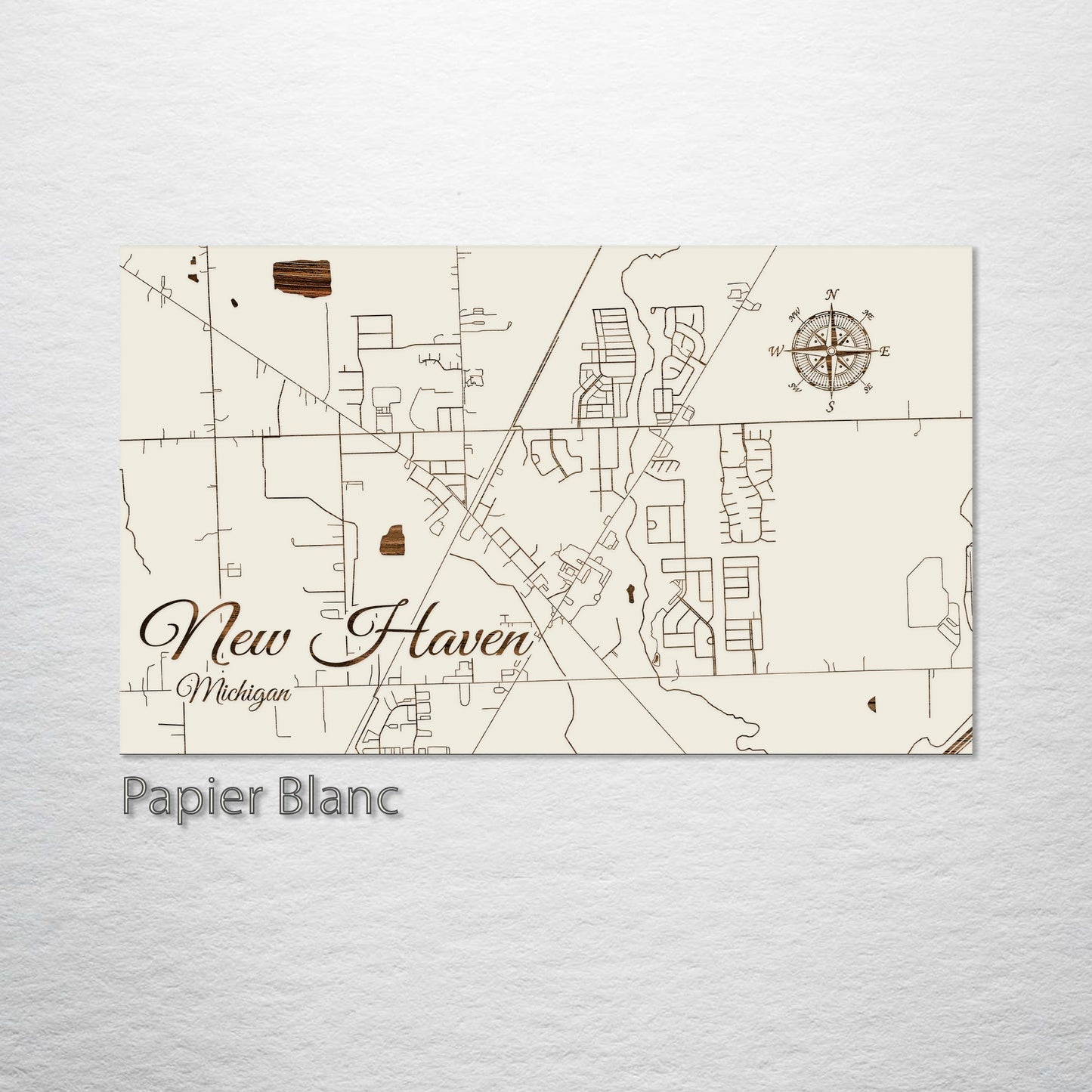 New Haven, Michigan Street Map