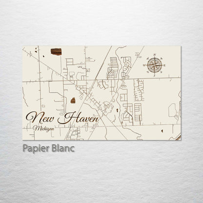 New Haven, Michigan Street Map